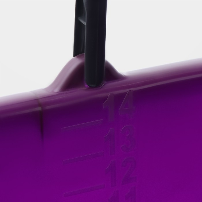 Ведро прямоугольное, 15 л, МИКС