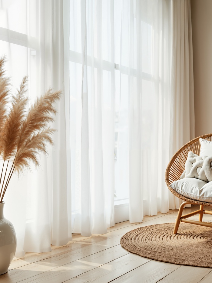 Тюль вуаль «Этель» 145×270 см, белый