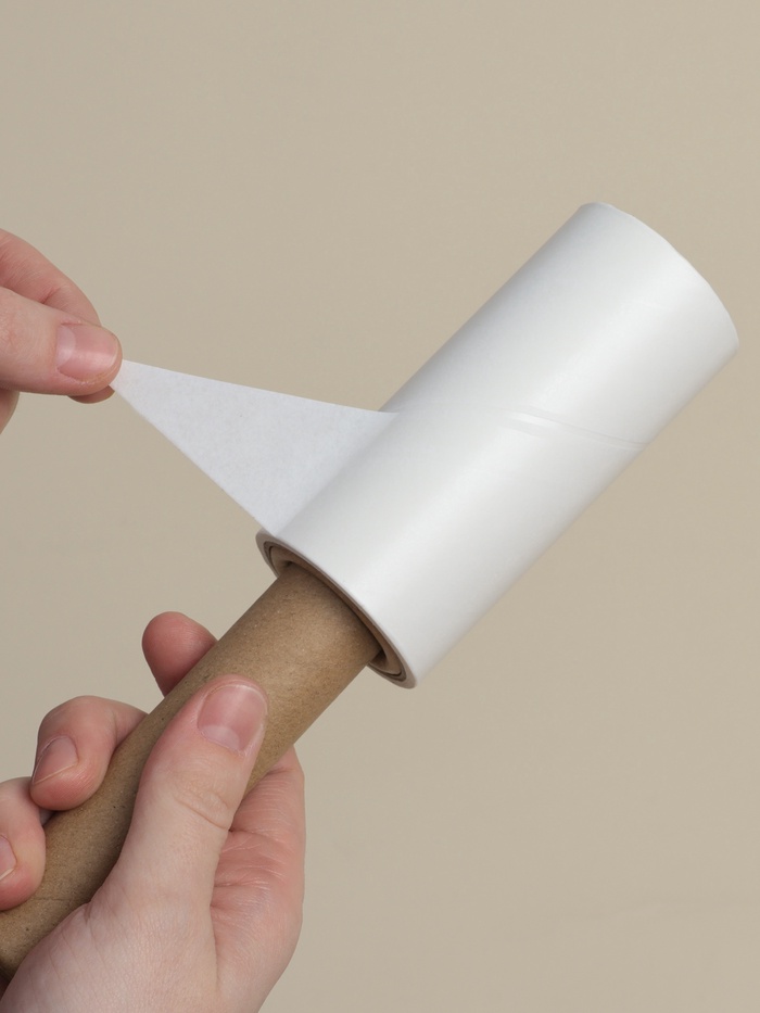 Сменные блоки для ролика для одежды SL Home, 4 шт. по 60 листов, винтовая намотка