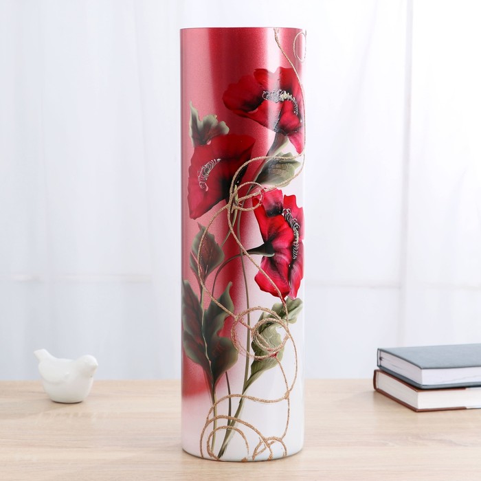 Ваза «Гармония», 40×12 см, стекло