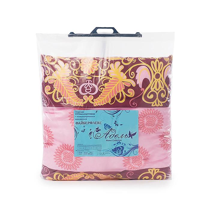 Подушка «Эконом», 68×68 см, файбер, полиэфир, МИКС