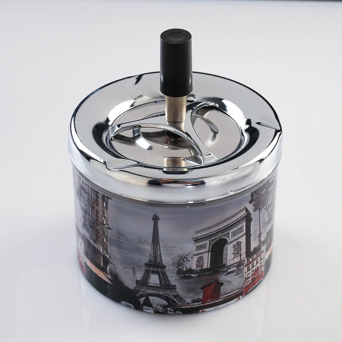 Пепельница бездымная «Мирнам», 11×12×11 см