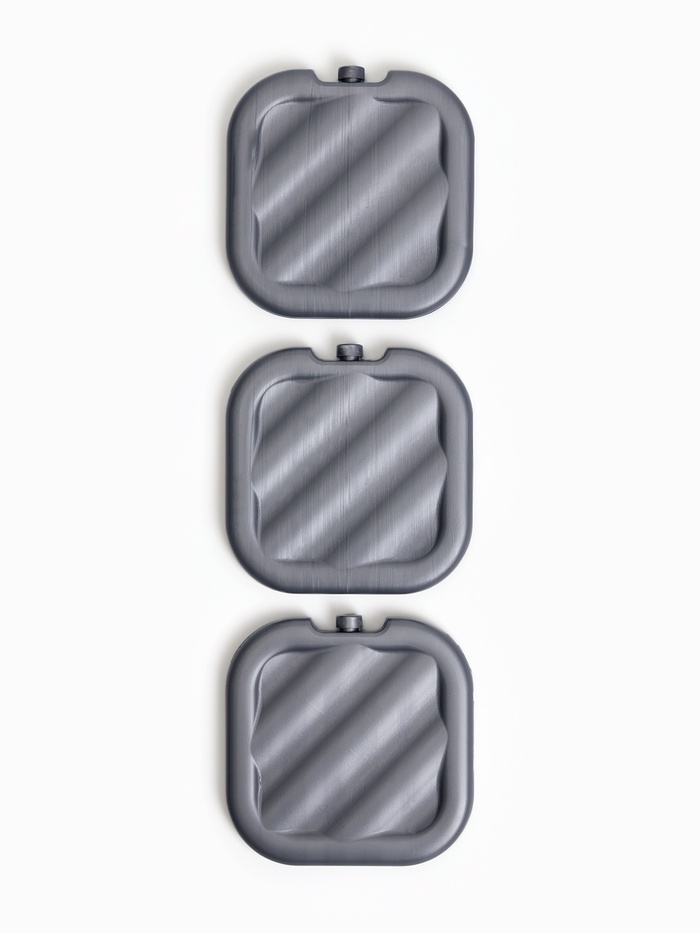 Аккумулятор холода гелевый «Мастер К», набор 3 шт., 300 мл, 16.1×16.1 см