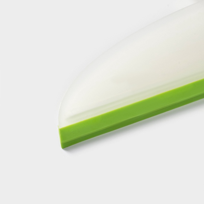 Водосгон Доляна, 24.5×16.5 см, пластиковая ручка, силиконовый сгон