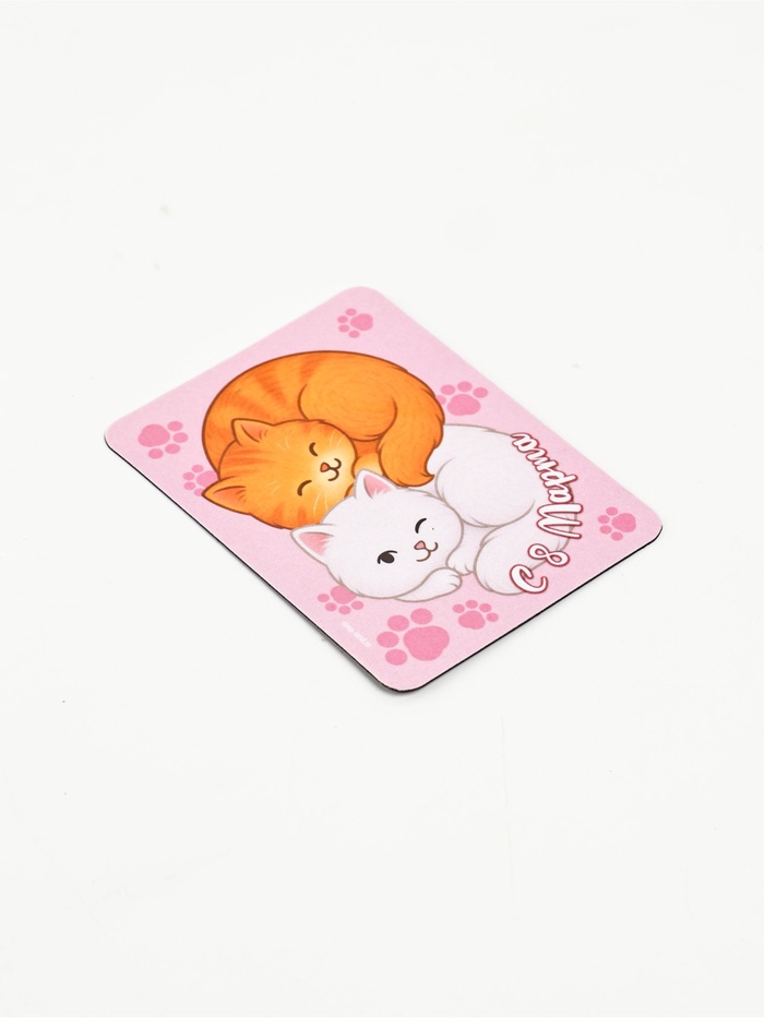 Магнит на холодильник, полимерный «Коты. 8 марта», 6×8 см