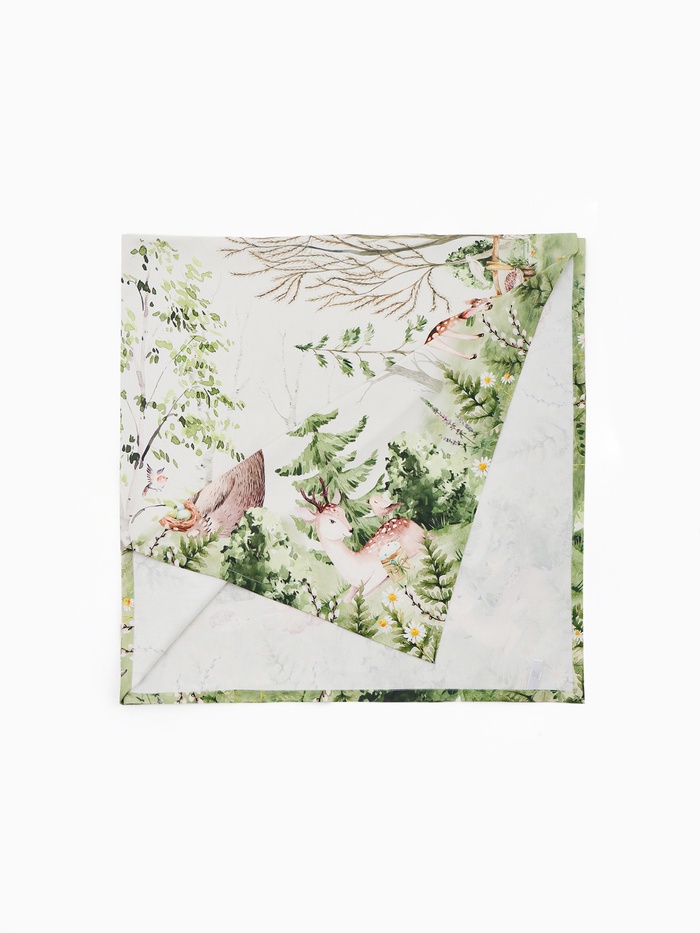 Кухонный набор «Этель. Пасха в лесу», скатерть 148×218±2 см с ГМВО, салфетки 40×40 см - 12 шт.