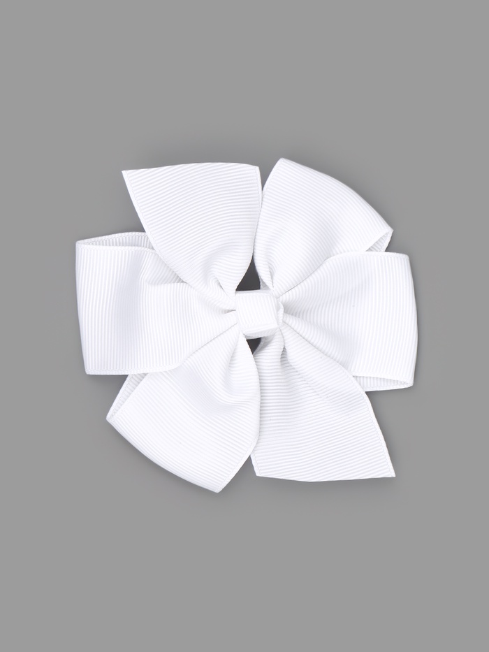 Бант для волос на заколке белый, Принцессы Дисней