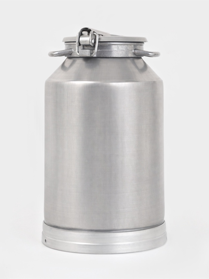 Бидон (фляга), 25 л, с крышкой, алюминий марки А5, толщина 2.4 мм