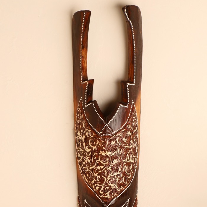 Маска «Абориген», 50×11×5 см, дерево