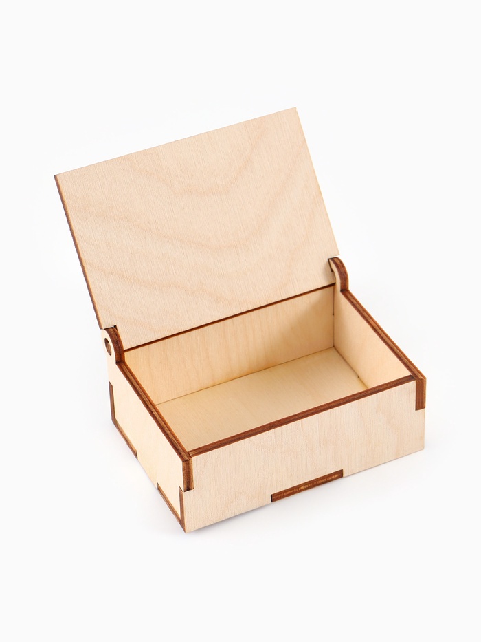 Коробка подарочная деревянная «Мой защитник» 8.5×6×3.5 см