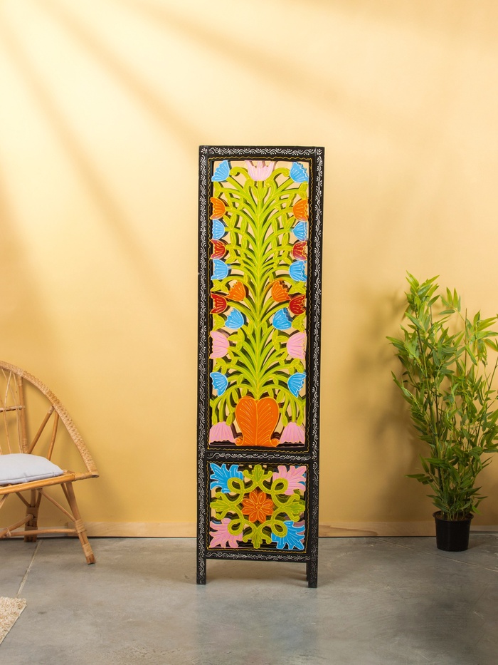 Ширма, 203×2×182 см, дерево