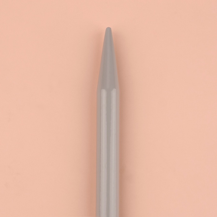 Спицы для вязания, прямые, с тефлоновым покрытием, d=8 мм, 35 см, 2 шт.