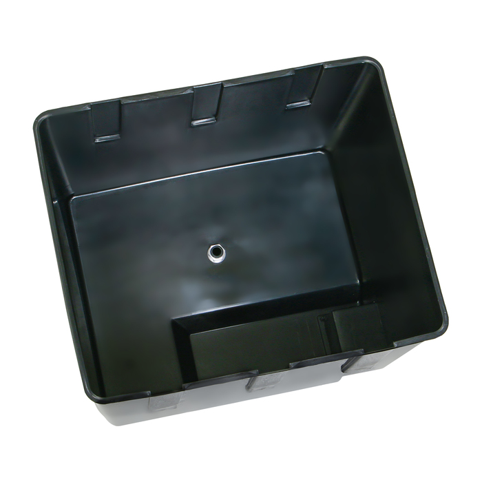 Бак для душа, 55 л, без ЭВН, пластиковый, чёрный