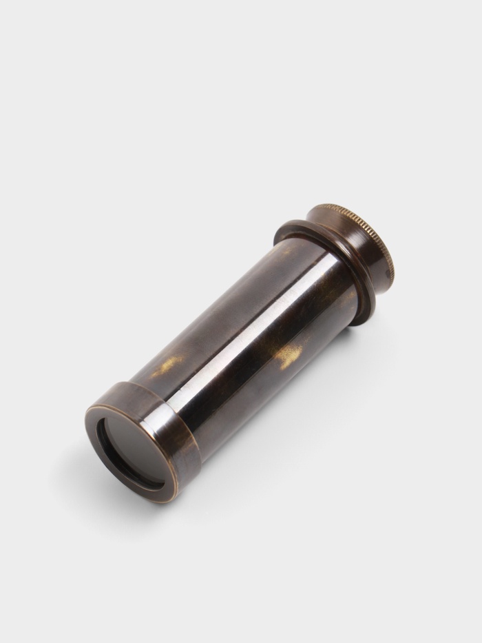 Подзорная труба «Юнга», 4х-кратное увеличение, 10×2×2 см, латунь