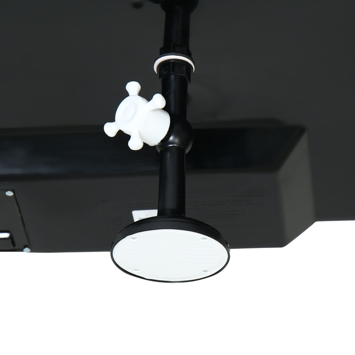 Бак для душа, 55 л, без ЭВН, пластиковый, чёрный