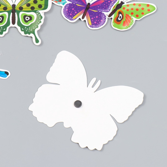 Набор магнитов на холодильник «Горошек», 12 шт., картон, h=4-10 см