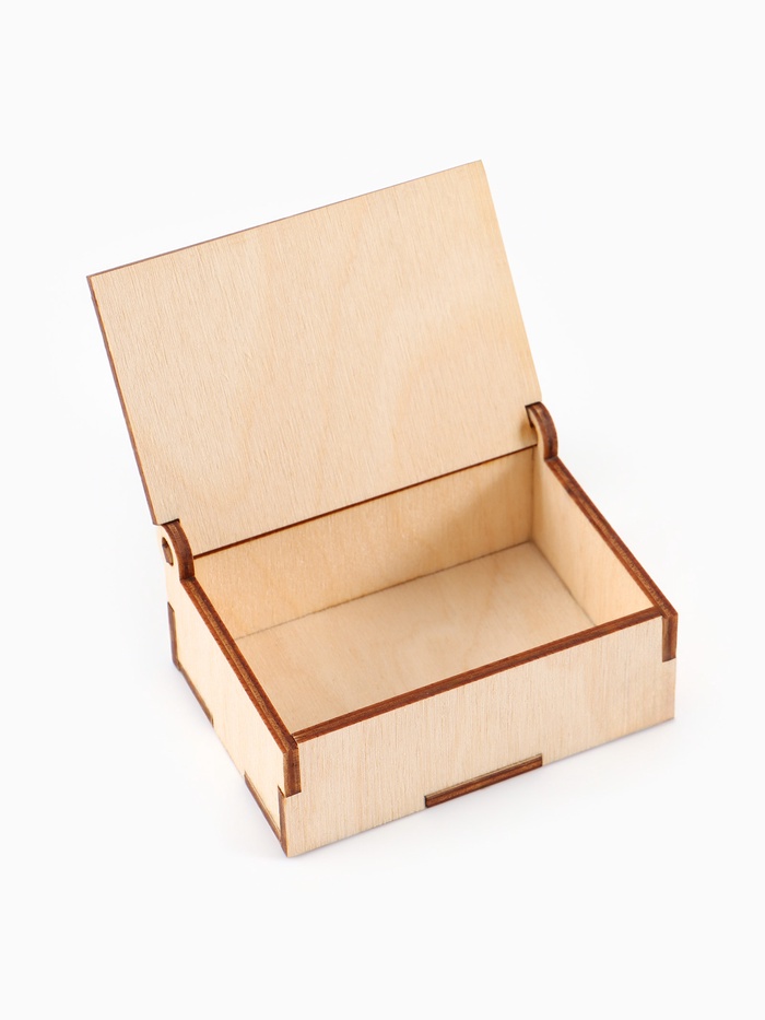 Коробка подарочная деревянная «Пей like a boss» 8.5×6×3.5 см