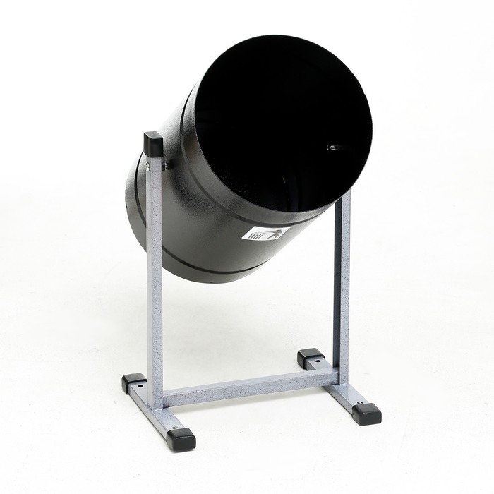 Урна для мусора «Уралочка Бюджет», уличная, 21 л, 35×55×26.5 см, бак 0.6 мм, чёрная