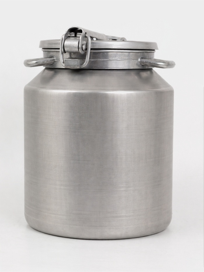 Бидон (фляга), 18 л, алюминий марки А5, толщина 2.4 мм