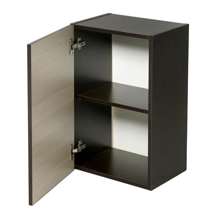 Шкаф навесной «Мальва», 400×290×626 мм, цвет венге/лоредо