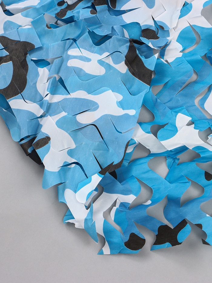 Сетка маскировочная, 4×3 м, одинарная, голубая, Greengo