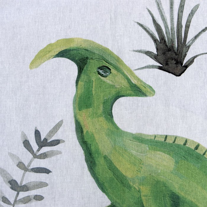 Пододеяльник 1.5-спальный «Этель» Just dino, 143×215 см, бязь