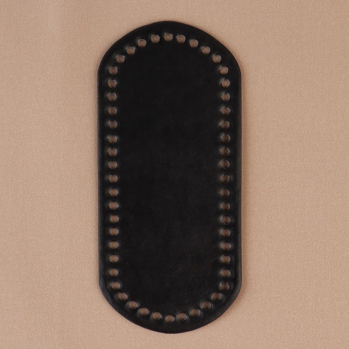 Донце для сумки, 22×10×0.3 см, чёрное