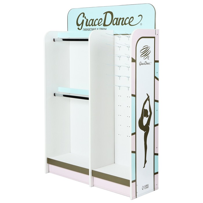 Промостойка для гимнастики Grace Dance, без наполнения, размер 185×120×40 см