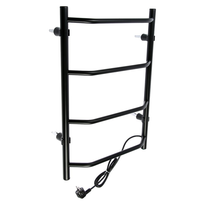 Полотенцесушитель электрический ТЕРА «Виктория», 400×600 мм, черный