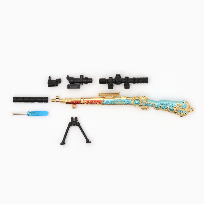 Макет оружия «Сувенирная снайперская винтовка. Ice Queen», 26 см