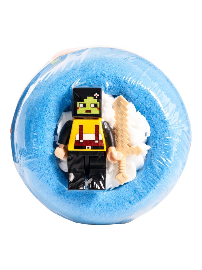 Бомбочка для ванн CUBEHERO синяя, 210 г МИКС