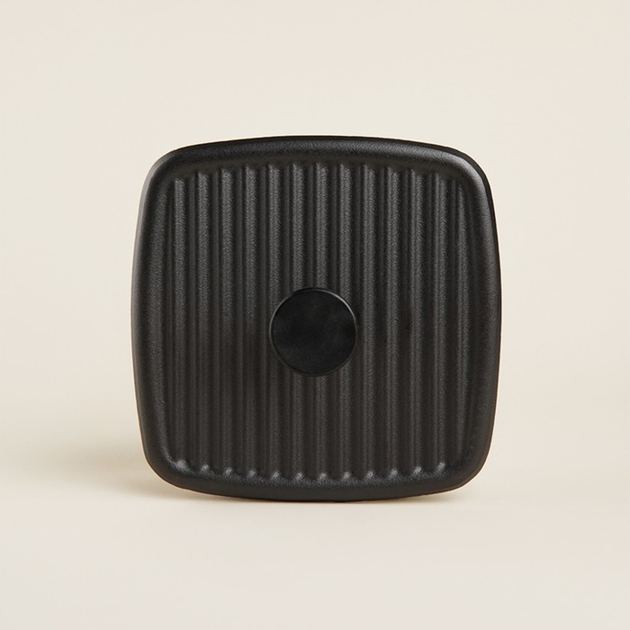 Крышка - пресс SL Home, 23×23×5.5 см, чугун, чёрная