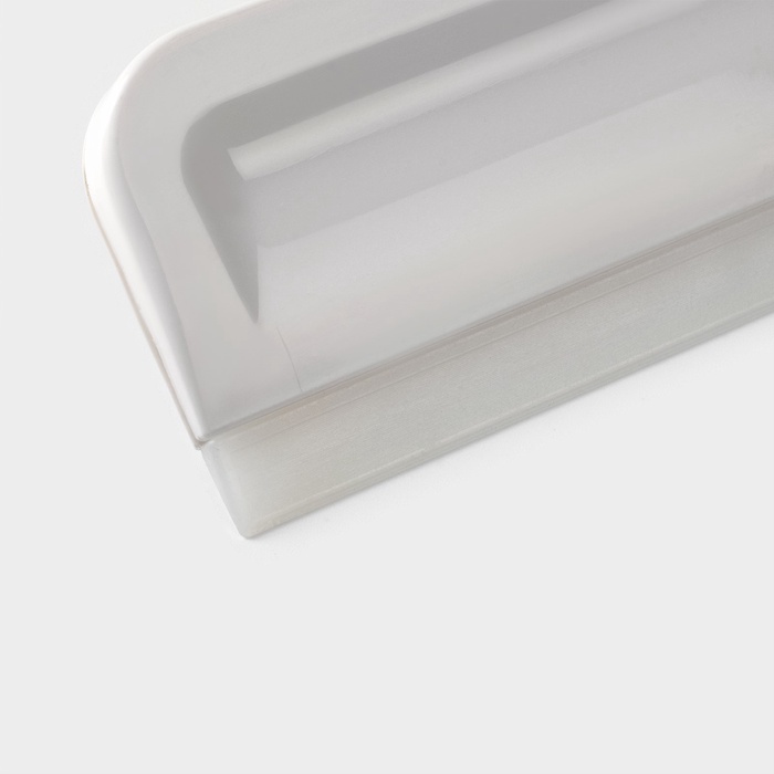 Водосгон для зеркал и душевых кабин, с подвесом, 25×5×4 см