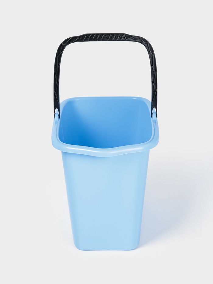 Ведро прямоугольное МОП, 15 л, со сливом и отжимом, МИКС