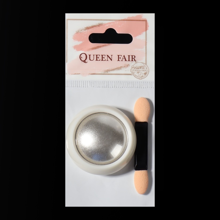 Втирка для ногтей, с аппликатором, жемчужная