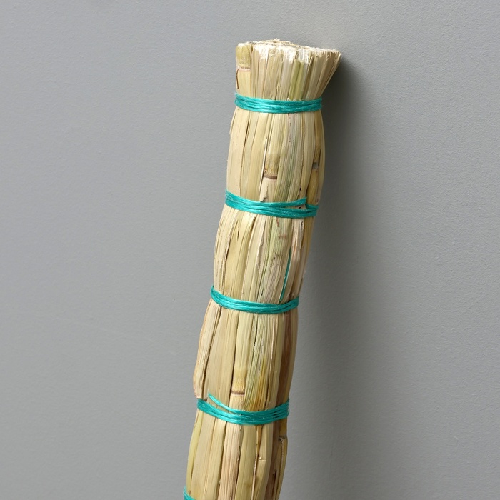 Веник 3-х лучевой 6-ти прошивной «Сорго», 400 г, 95 см, нить