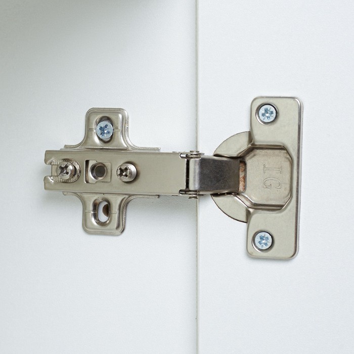 Шкаф - пенал для ванной комнаты №6, 400×300×1000 мм, цвет белый