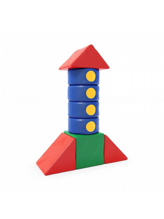 Мягкий игровой комплекс «Ракета»