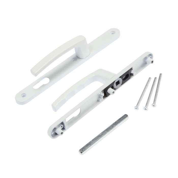 Гарнитур нажимной ТУНДРА 92/25 мм, стандартный, белые