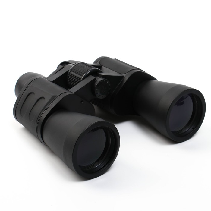 Бинокль «Охотник» Мастер К, 10×50, с чехлом, чёрный
