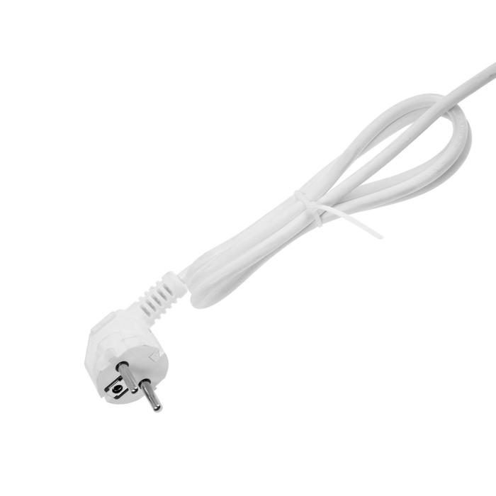 Полотенцесушитель электрический ТЕРА «Богема», 500×800 мм, 11 перекладин, с полкой