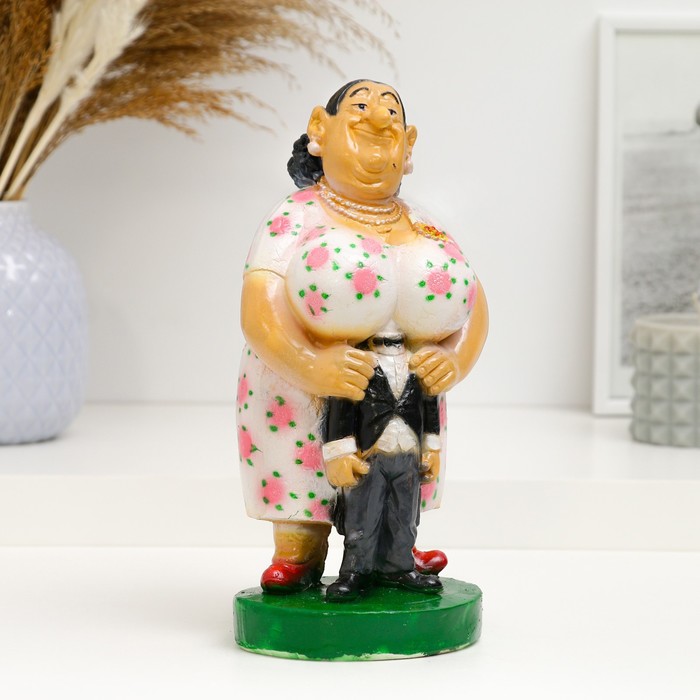 Копилка для денег «Сладкая парочка», гипс, 24×12×12 см