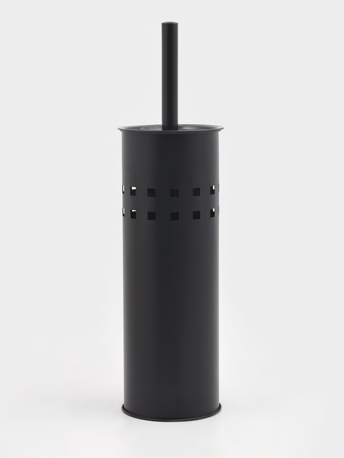 Ёрш для унитаза, нержавеющая сталь, чёрный