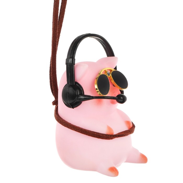 Подвес автомобильный, на зеркало «Свинка»