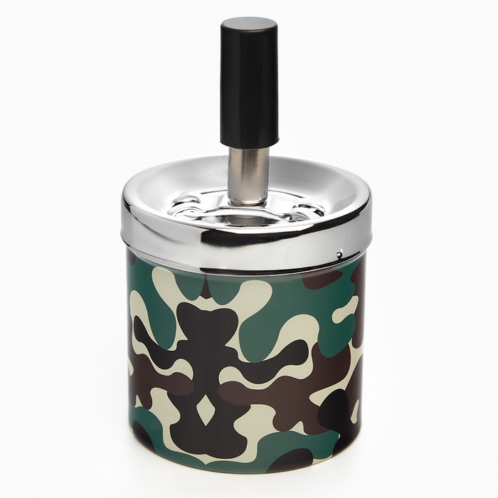 Пепельница бездымная «Армия», для сигарет и стиков, 6.5×11 см