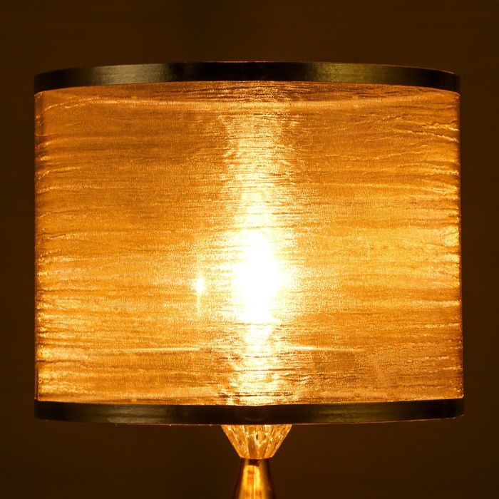 Абажур E27, серый, 25×25×20 см