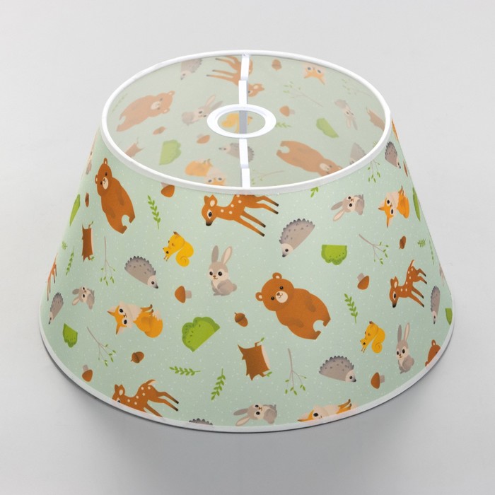 Абажур для лампы, торшера BayerLux «Лесная жизнь», Е27, 38×38×21 см