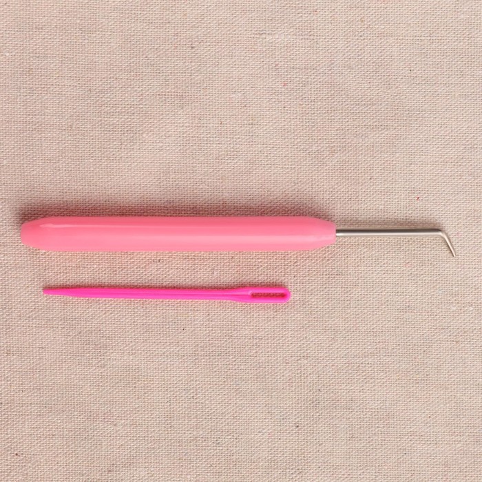 Набор для вязания «Лумы», d=14/19/24/29 см, игла и крючок в комплекте, разноцветный