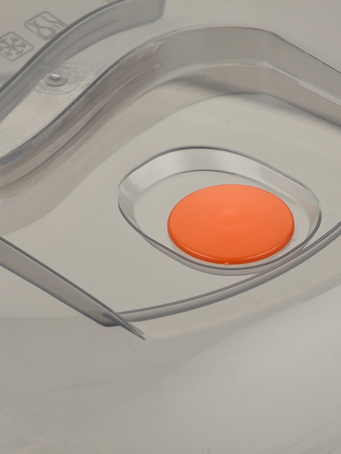 Крышка для СВЧ Виолет, d=26 см, с клапаном, пластик, серый