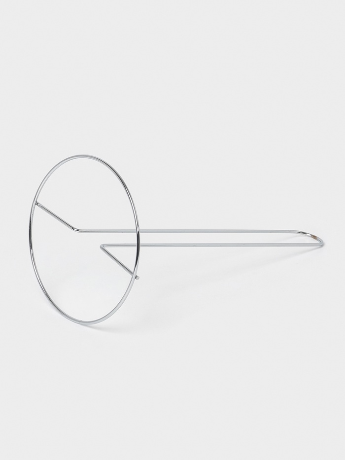 Держатель для бумажных полотенец настольный Доляна, 13.5×13.5×28 см, хромированный